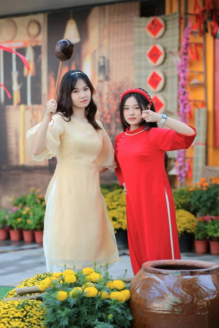 ao dai ngay xuan