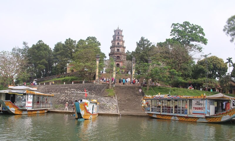 Thien Mu Temple Hue City Vietnam