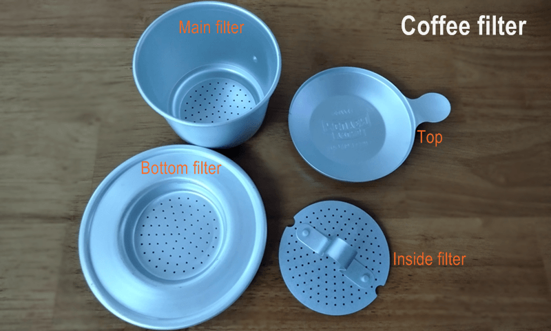 Vietnamese coffee filter