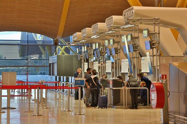 check-in counter