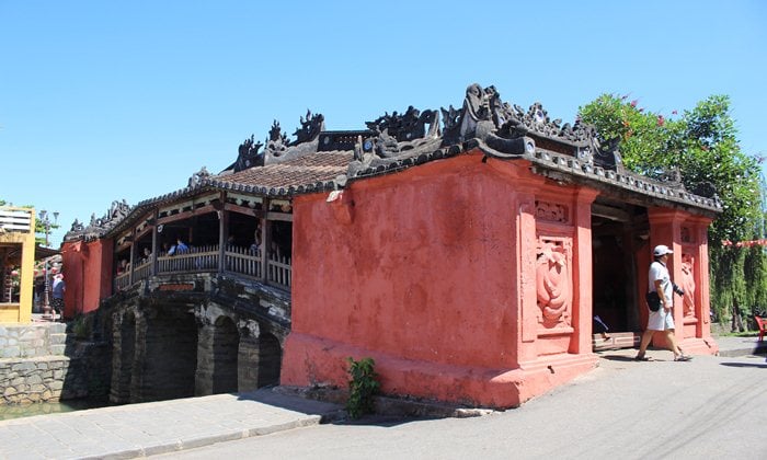 Japanese covered bridge hoian