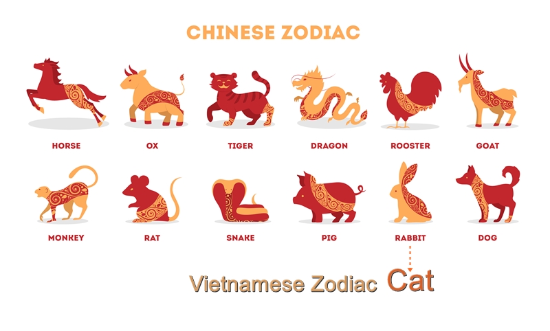 12 Zodiac Animals