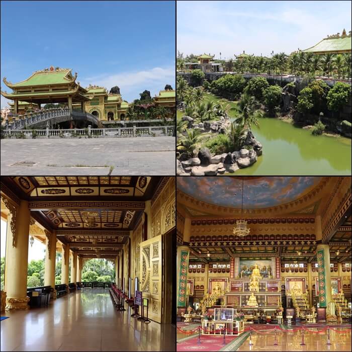 golden temple in dai nam park binh duong