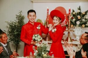 Wedding clothes in Vietnam