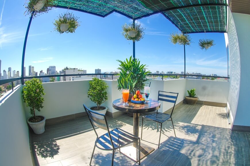 balcony in betania home da nang