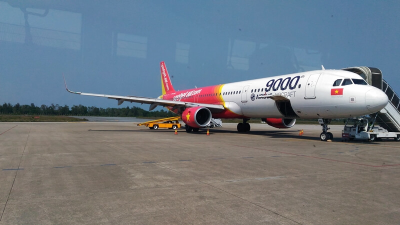 Flight in Noi Bai International Airport